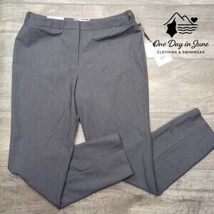 Calvin Klein Highline Tapered Leg Ankle Length Pants Size 10